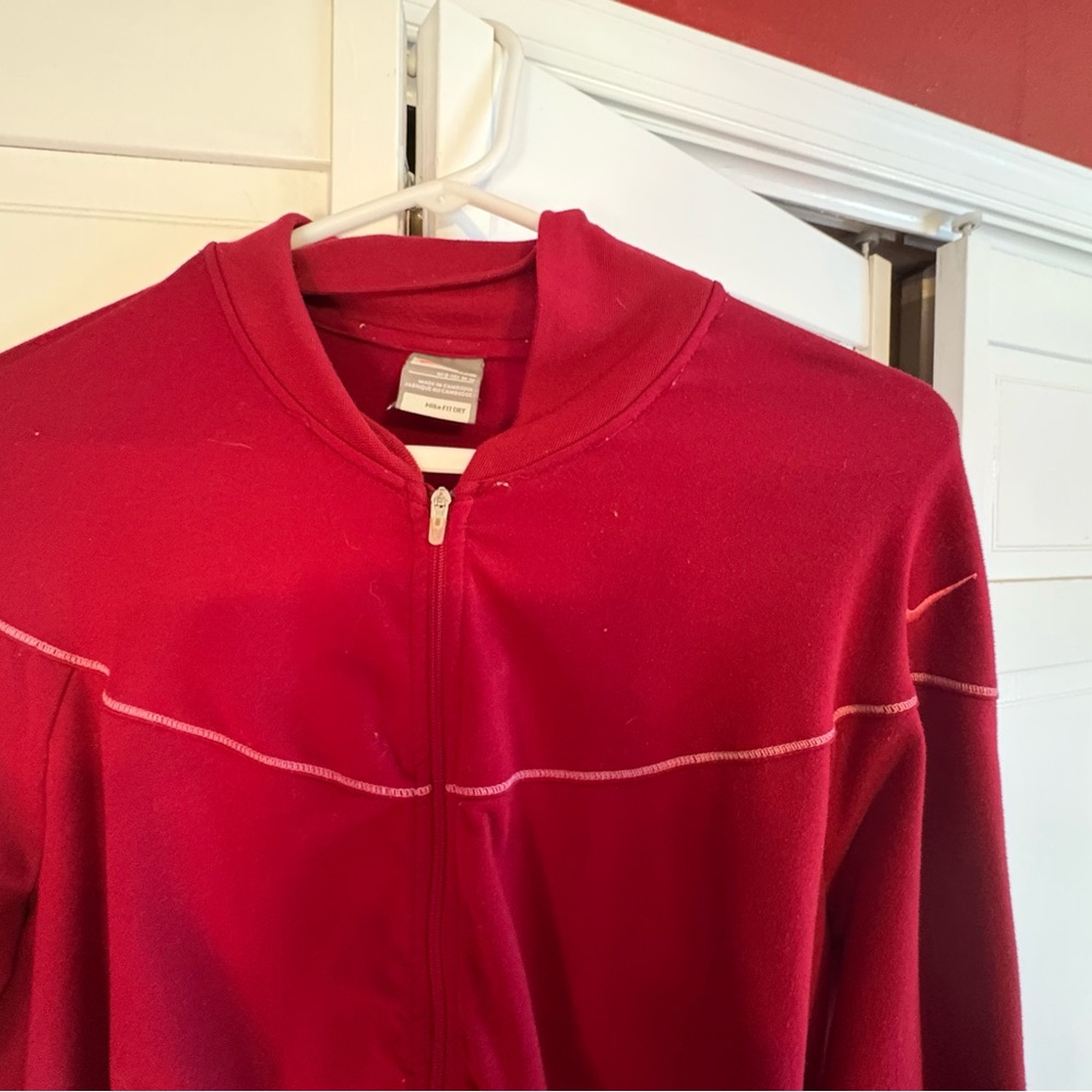 Vintage Nike Fit Dry Zip Track Jacket